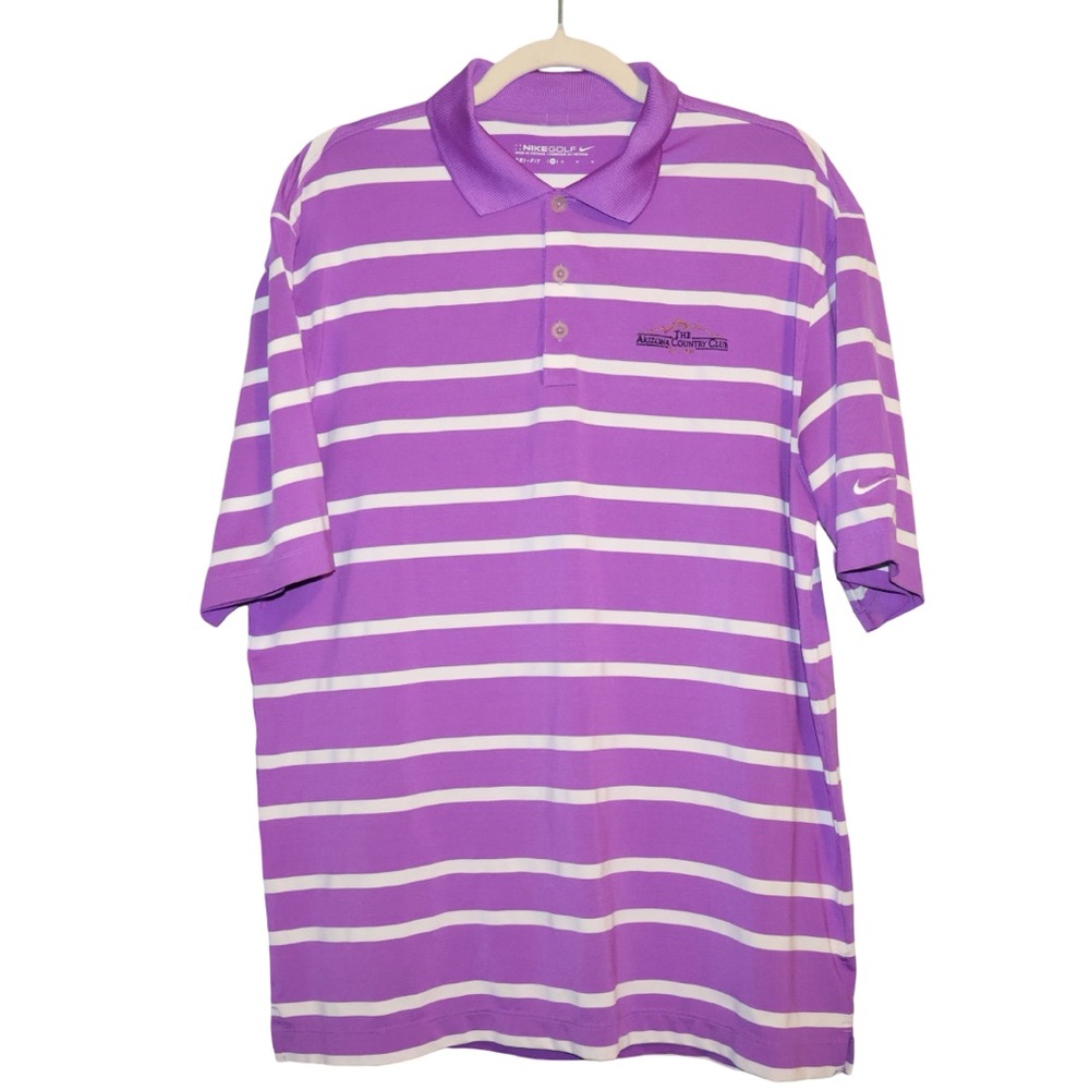 Nike Golf polo with Arizona Country Club logo on chest. Size M